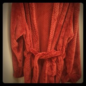 Red Plush Robe